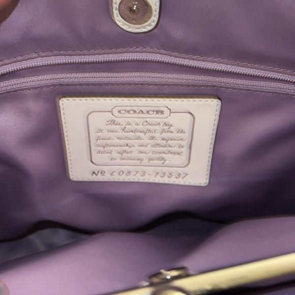 Women’s Coach Patchwork Carryall Shoulder Tote Bag - Picture 8 of 14